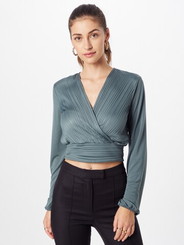 ABOUT YOU Blouse 'Stella' in Groen: voorkant