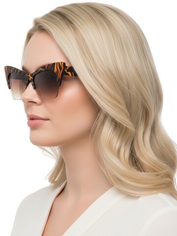 Lunettes de soleil Italia independent en orange