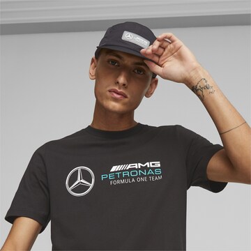 PUMA Athletic Cap 'Mercedes AMG PETRONAS RCT' in Black