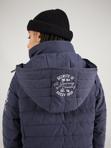 Soccx Winterjacke 'JOLLY' in Blau