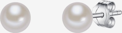 Valero Pearls Ohrringe in silber / perlweiß, Produktansicht