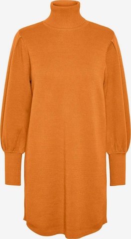 Y.A.S Knit dress 'FONNY' in Orange: front