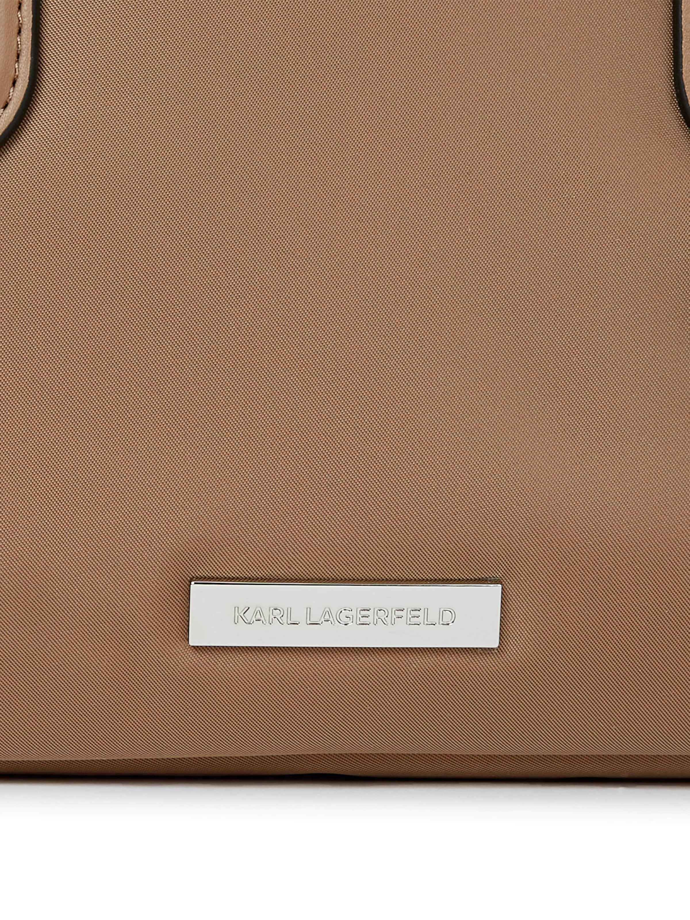 Karl Lagerfeld Torebka 'Ikon' w kolorze brązowy