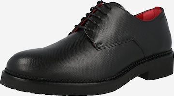Pantofi cu șireturi 'Luxity' de la HUGO pe negru: față