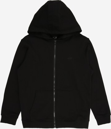 4F Junior Performance shirt in Black: front