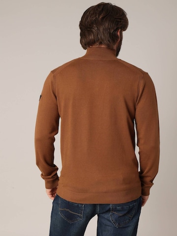 Deeluxe Pullover 'Almanach' in Braun