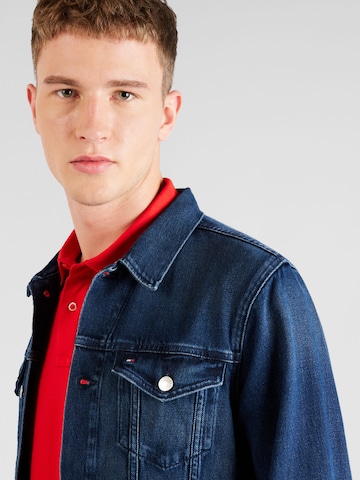 TOMMY HILFIGER Between-season jacket 'Trucker' in Blue