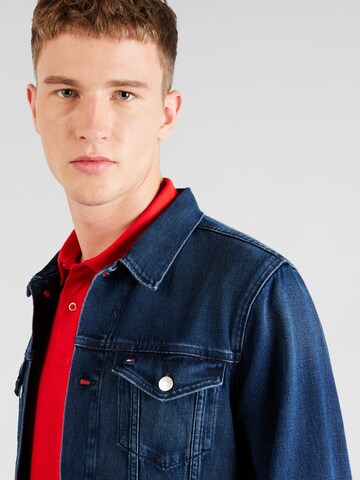 TOMMY HILFIGER Between-Season Jacket 'Trucker' in Blue