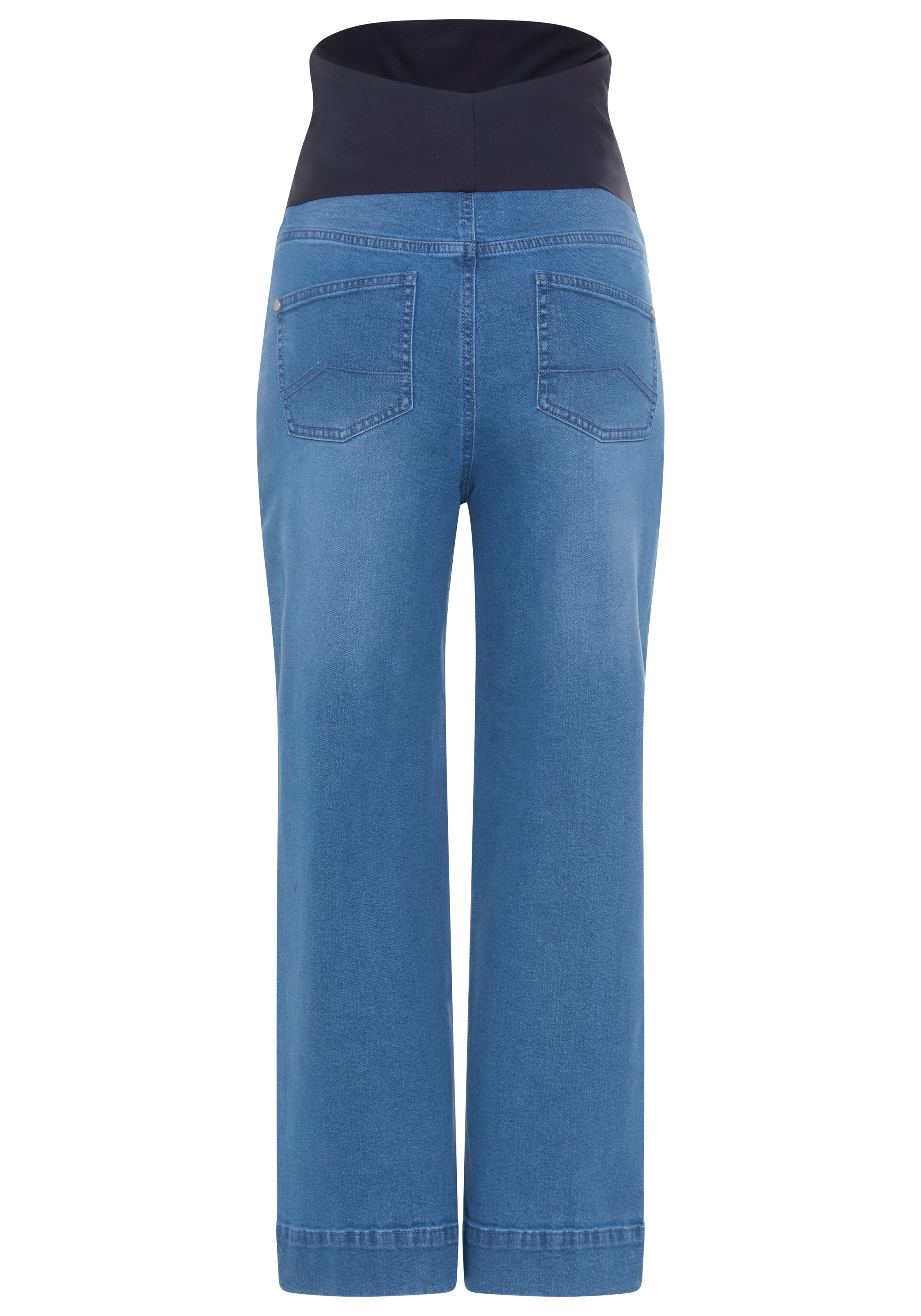 Neun Monate Regular Jeans in Blue