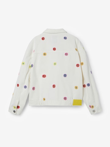 Veste mi-saison 'Daisy' Desigual en blanc