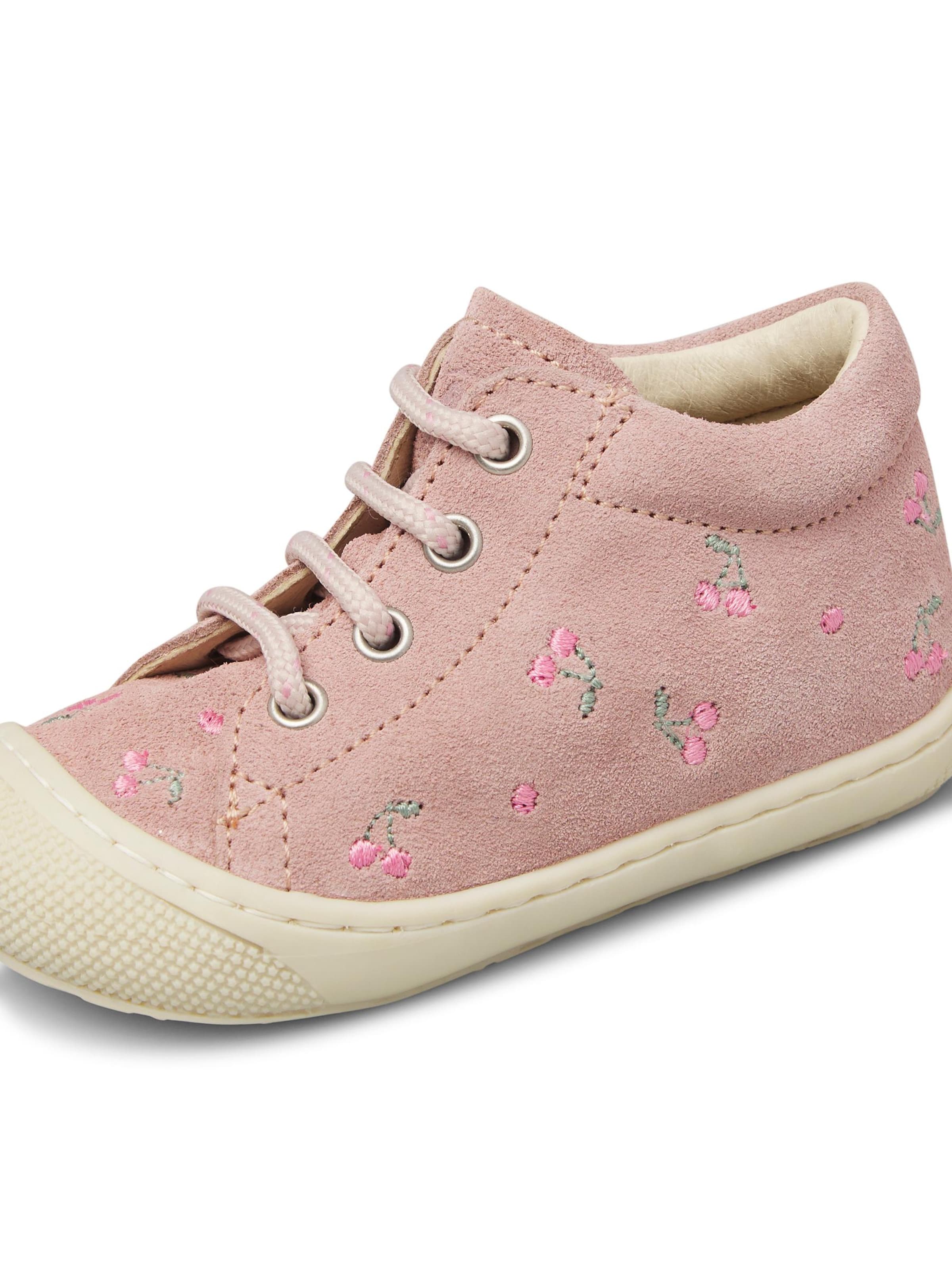 NATURINO Sneaker 'COCOON EMBR.CHERRY'‌‌‌‌‌‌ in Pink: Vorderseite