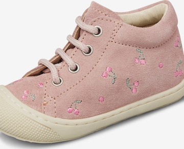 NATURINO Sneaker 'COCOON EMBR.CHERRY' in Pink: Vorderseite
