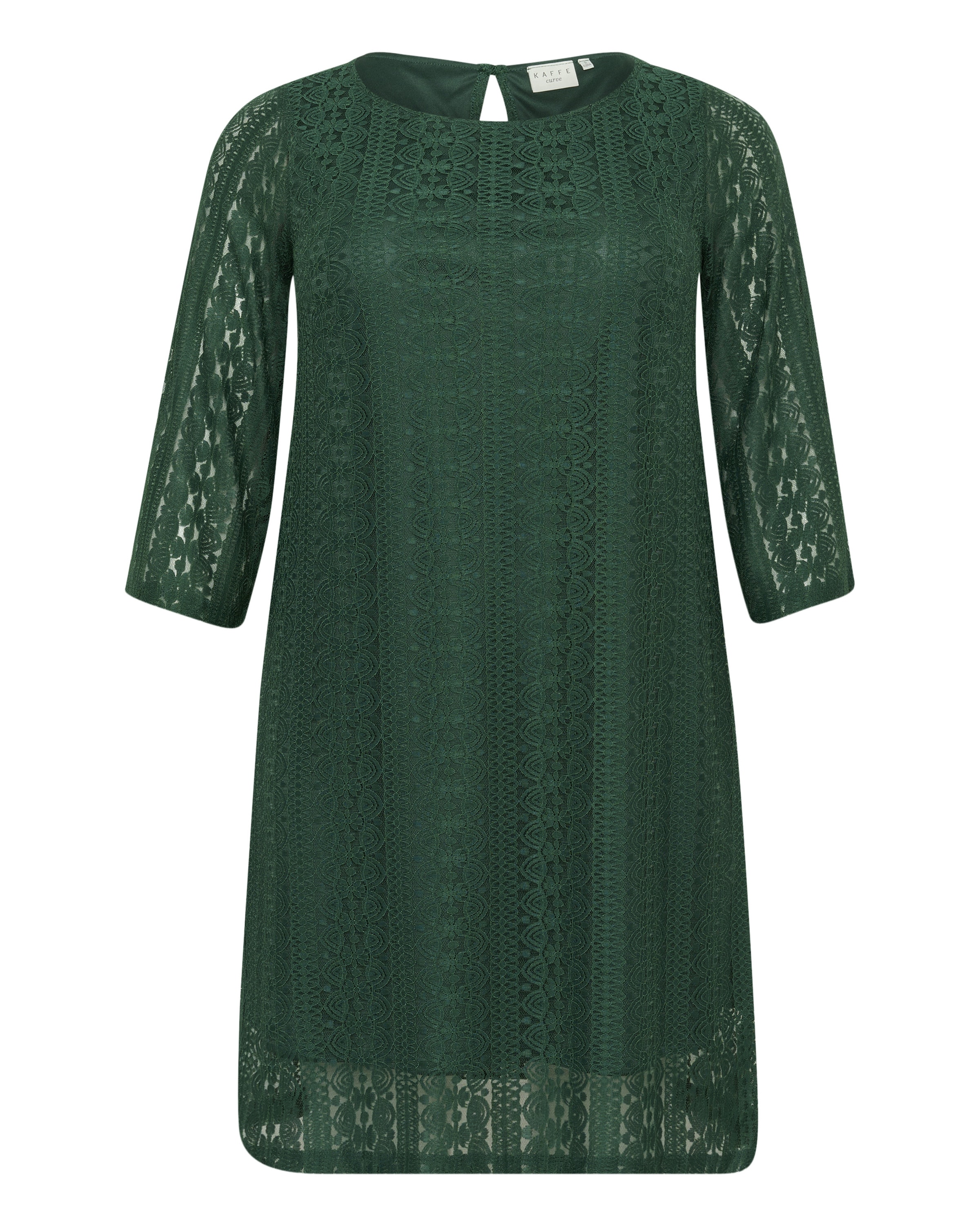 KAFFE CURVE Dress 'Mariah' in Green: front