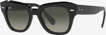 Ray-Ban Zonnebril in Zwart: voorkant