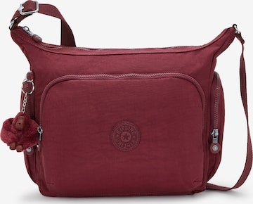 raudona KIPLING Rankinė su ilgu dirželiu 'Gabb': priekis