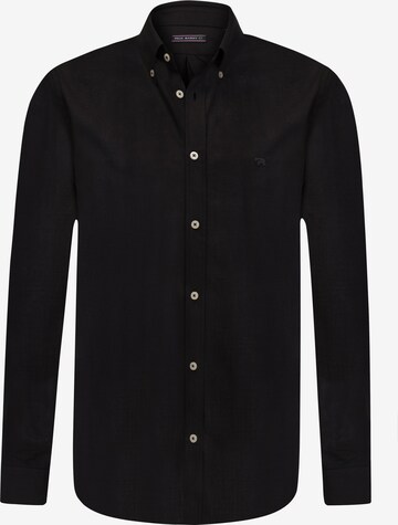 Coupe regular Chemise Felix Hardy en noir : devant