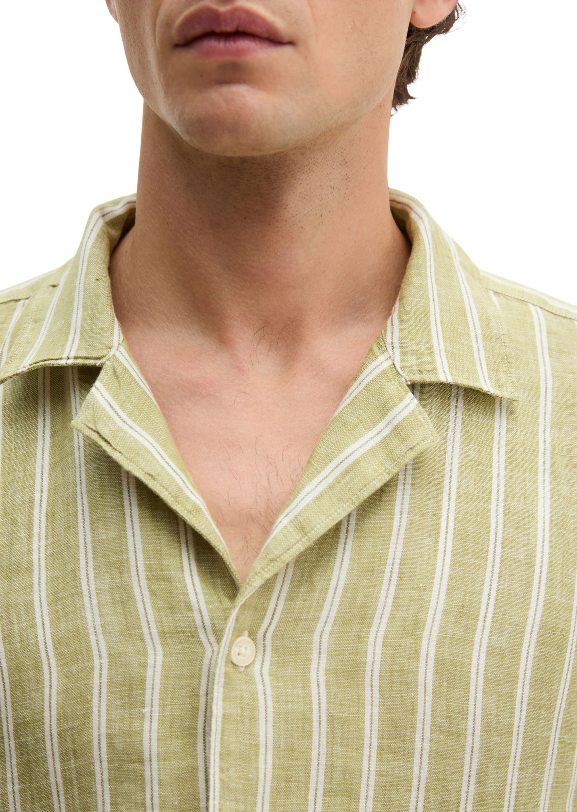 Marc O'Polo Regular fit Button Up Shirt in Grey
