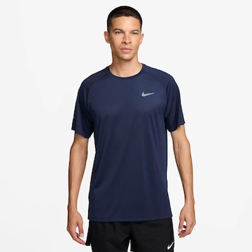 NIKE Performance Shirt 'DFADV Stride' in Blue: front