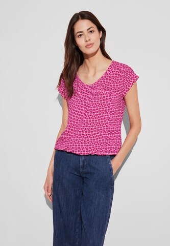 STREET ONE Bluse in Pink: Vorderseite