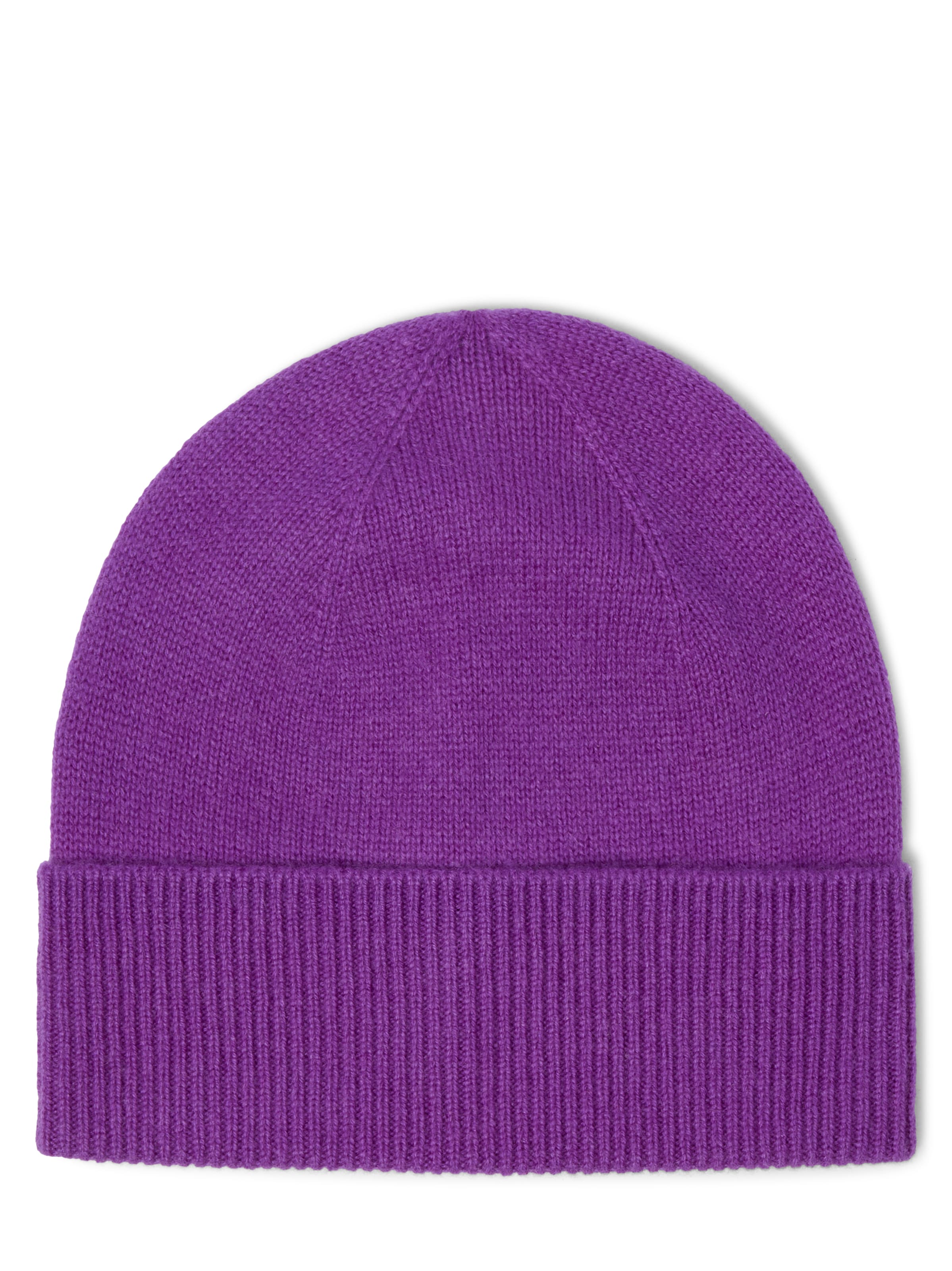 Marie Lund Beanie in Purple: front