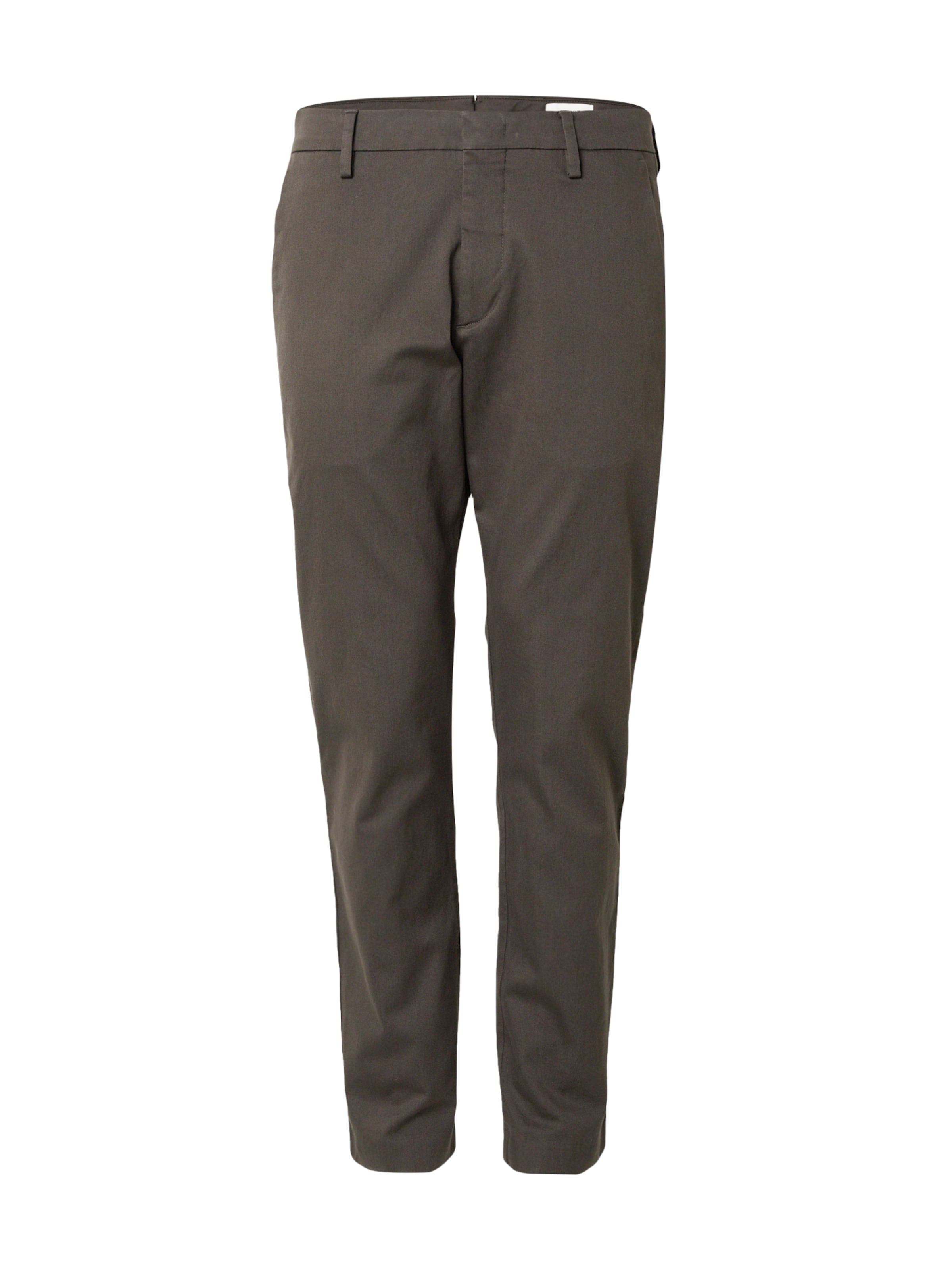 NN07 Normální Chino kalhoty &#x27;Theo 1420&#x27; – zelená: přední strana