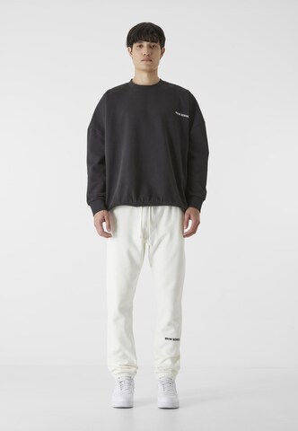 9N1M SENSE Loose fit Trousers 'Essential' in White