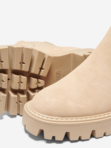 ONLY - Botas chelsea 'Betty' em bege