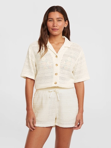 O'NEILL Loosefit Broek 'O'riginals Crochet' in Wit: voorkant