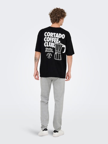 Only & Sons Футболка 'ONSNATHAN' в Черный: спереди