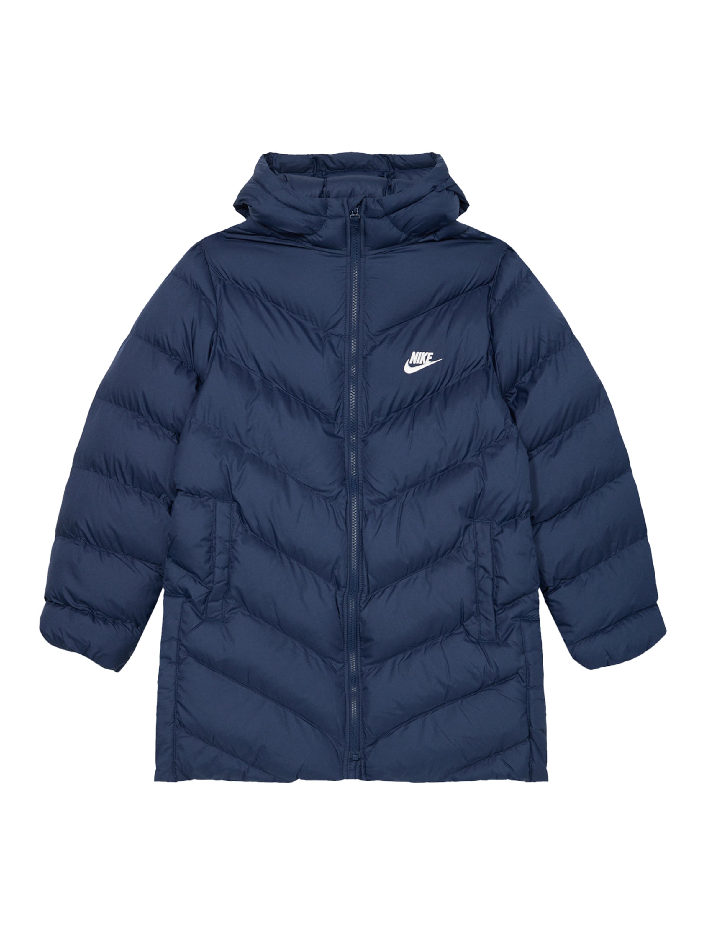 Nike Sportswear Зимняя куртка 'All Day Play' в Синий: спереди