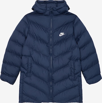 Nike Sportswear Winter jacket 'All Day Play' in Blue: front