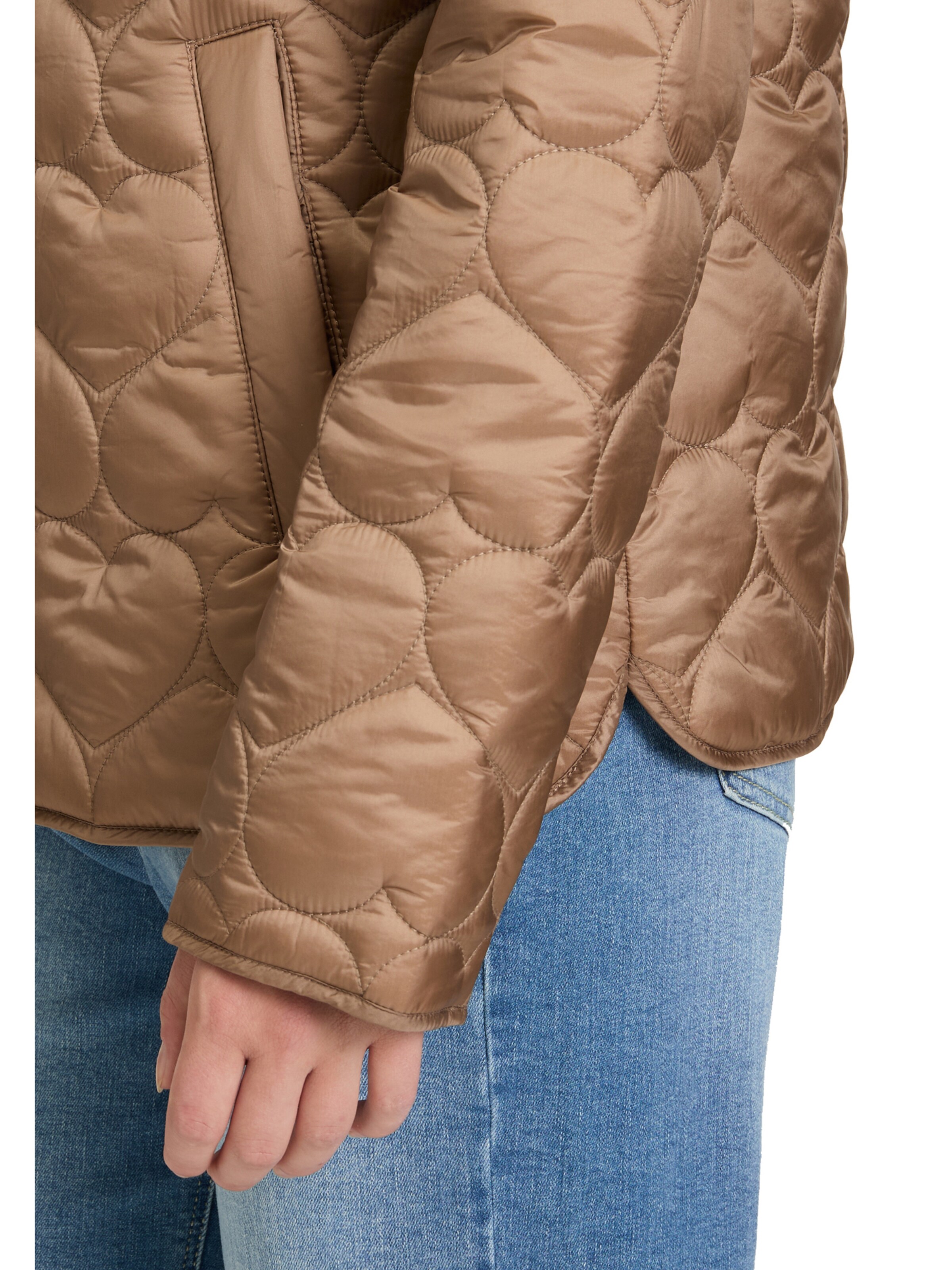 Cartoon Between-Season Jacket in Brown