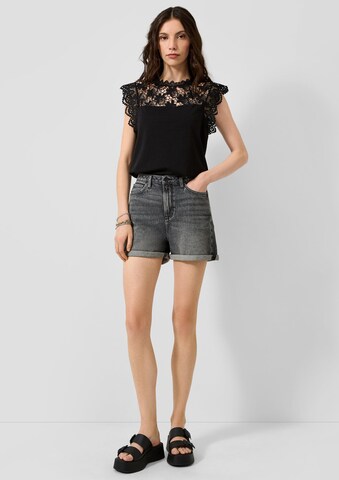 Camicia da donna di QS in nero