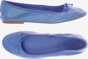 MANGO Flats & Loafers in 40 in Blue: front