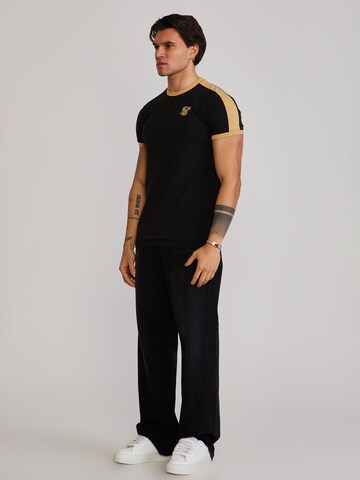 Maglietta di SikSilk in nero