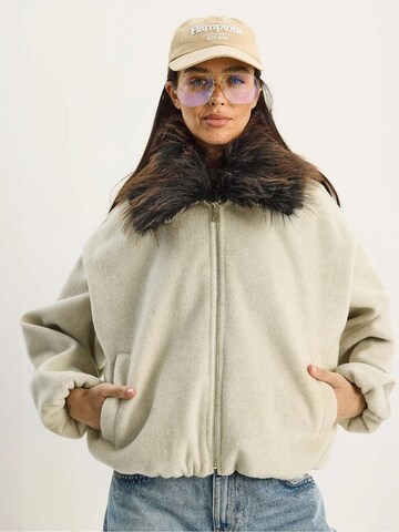 Bianco Lucci - Casaco meia-estação em bege: frente