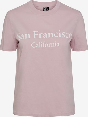 PIECES Shirt 'FREYA' in Roze: voorkant