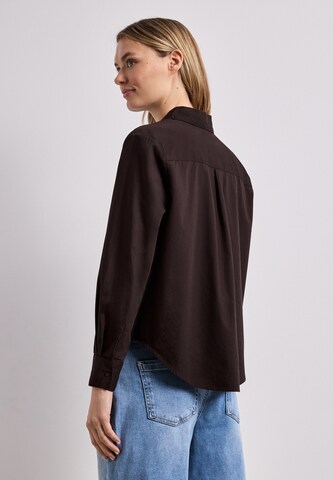 STREET ONE Bluse in Braun