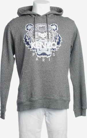KENZO Sweatshirt & Zip-Up Hoodie in M in Grey: front