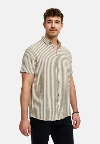 Coupe regular Chemise 'Kiss' INDICODE JEANS en mélange de couleurs