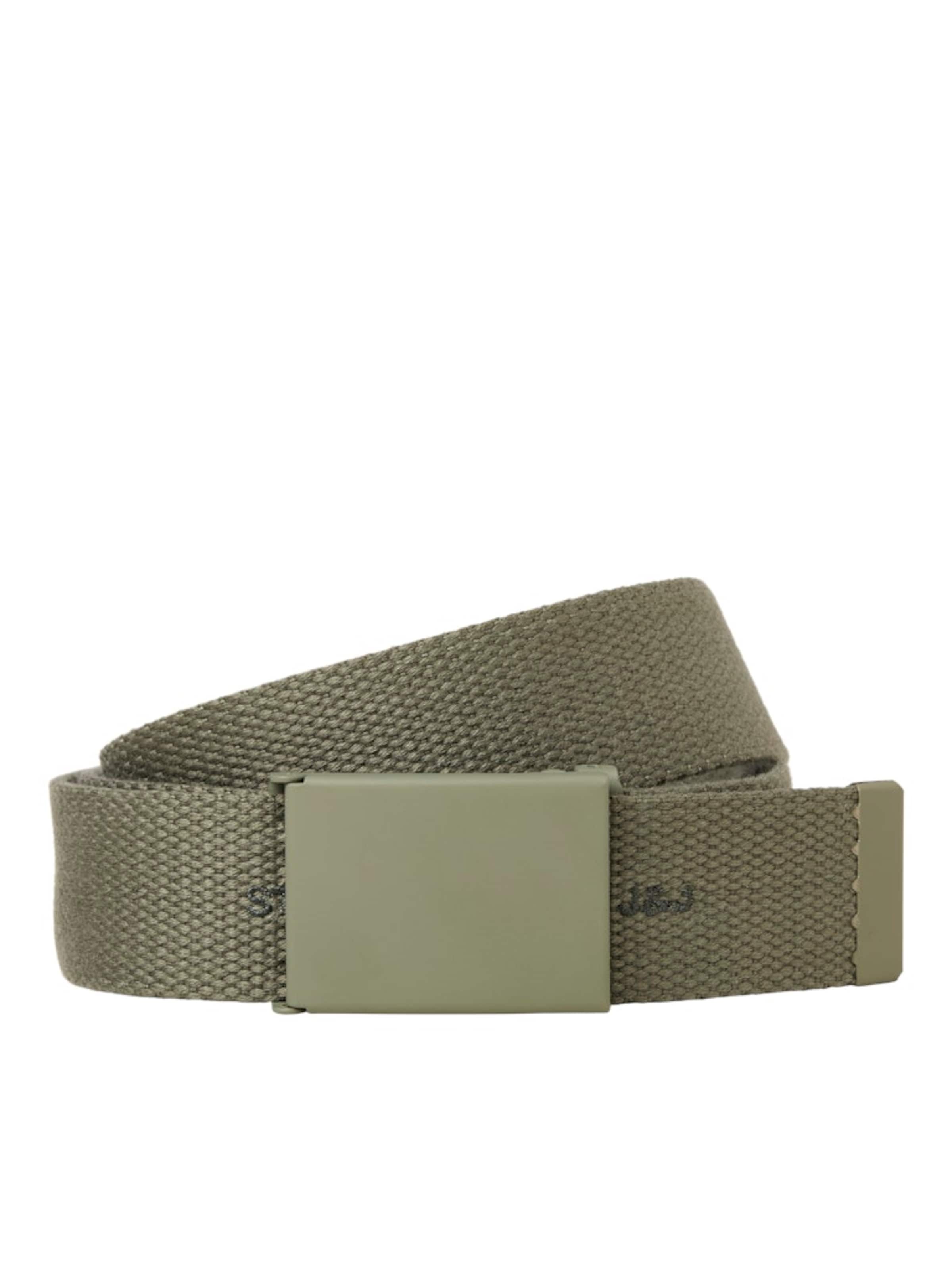 Ceinture 'JACHIMEJI' JACK & JONES en vert : devant