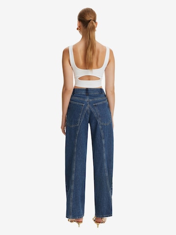 NOCTURNE Wide leg Jeans in Blauw