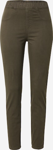 Fransa Slim fit Pants 'BASOFDEN' in Green: front