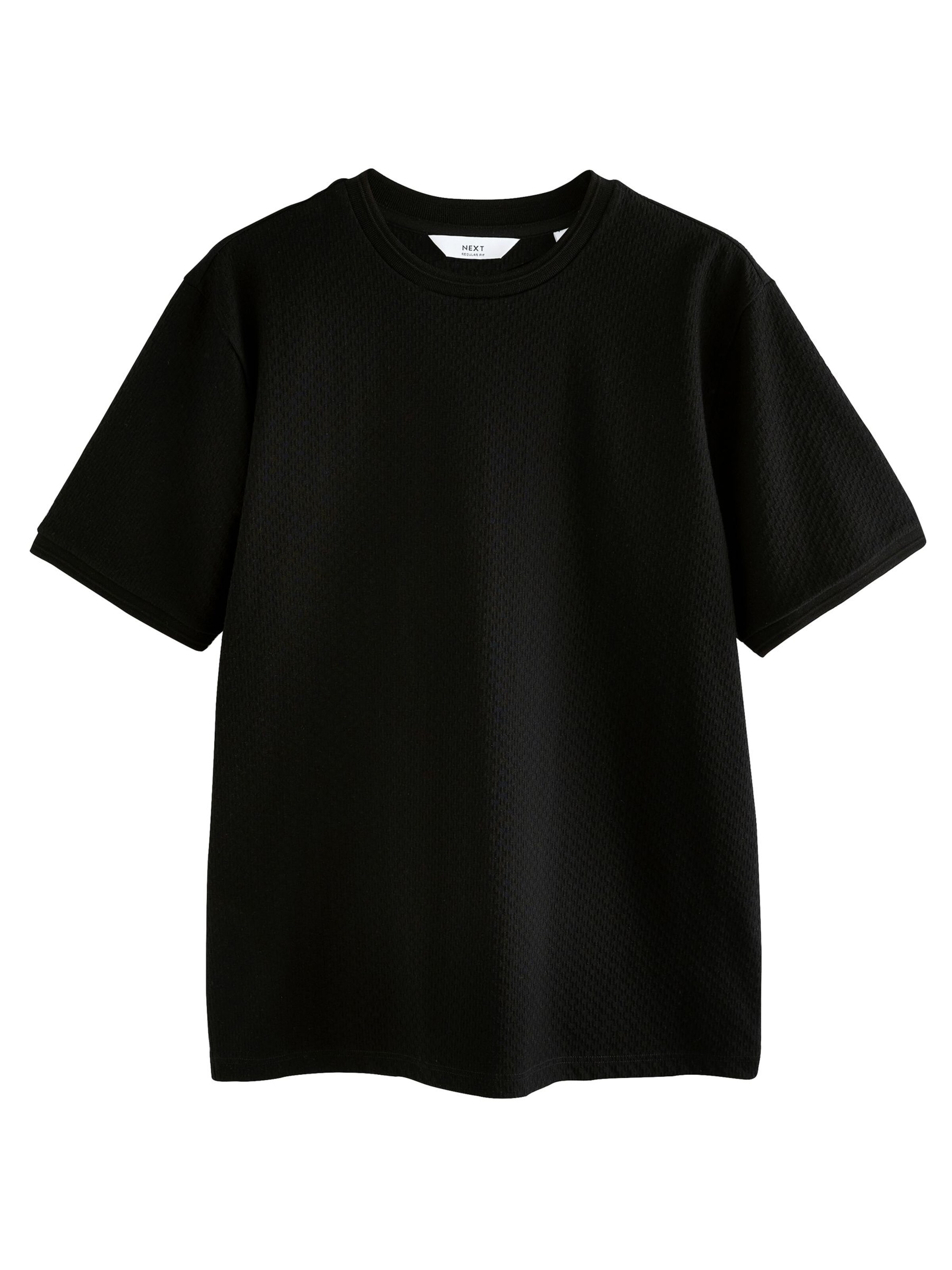 Next Tričko - Čierna: predná strana