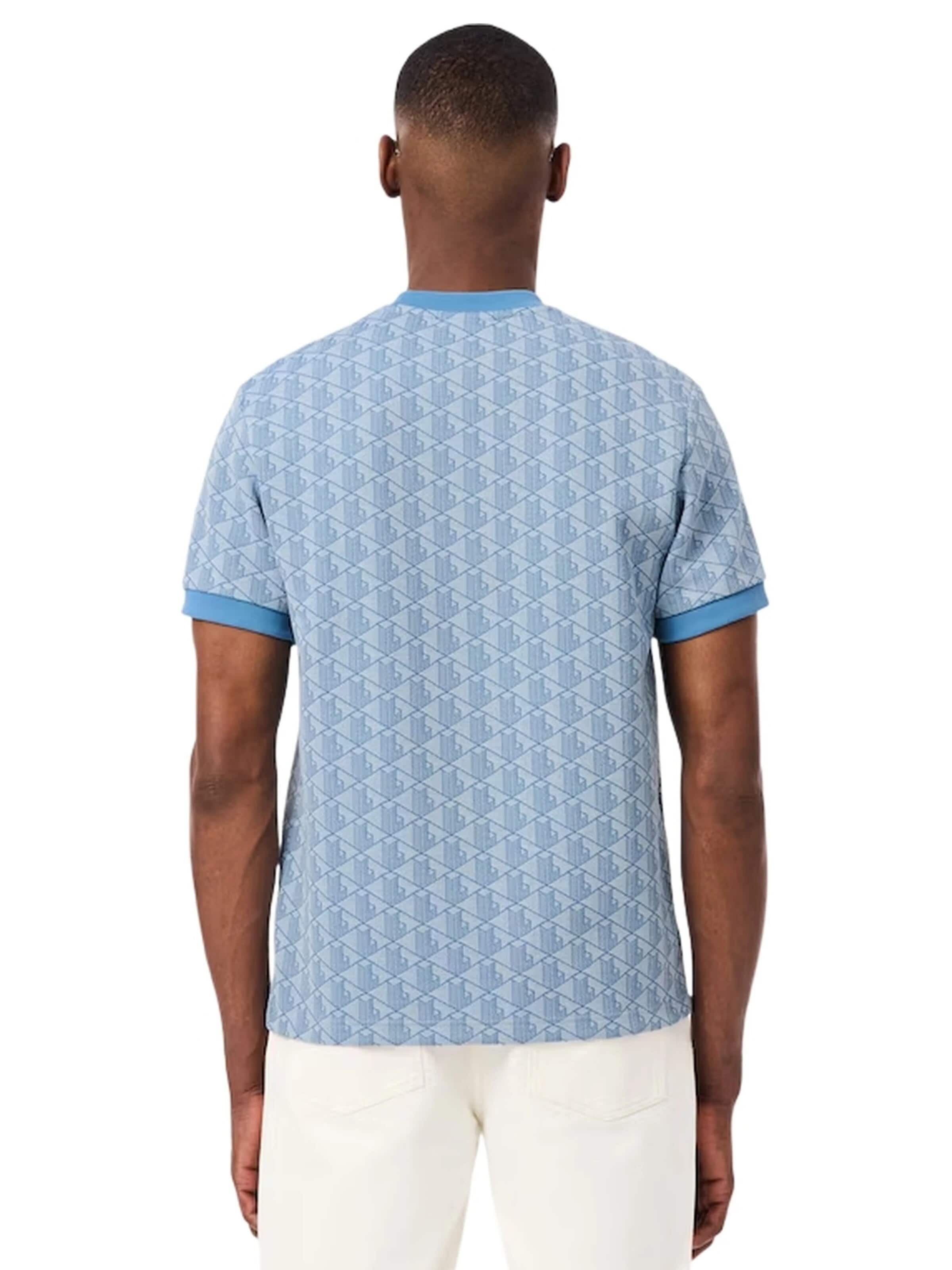 LACOSTE Tričko 'Camiseta' – modrá
