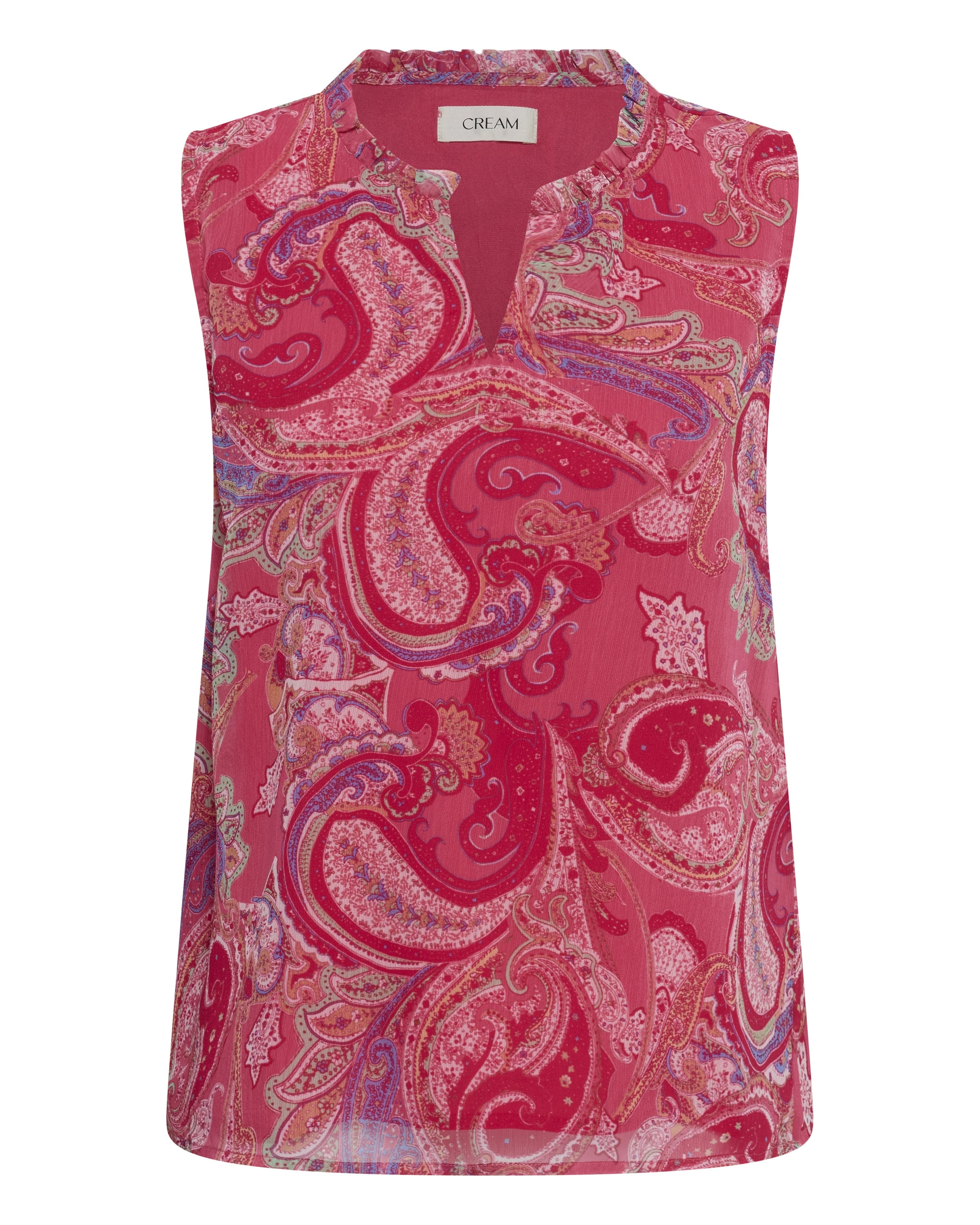 Cream - Blusa 'CRYuna' em rosa: frente