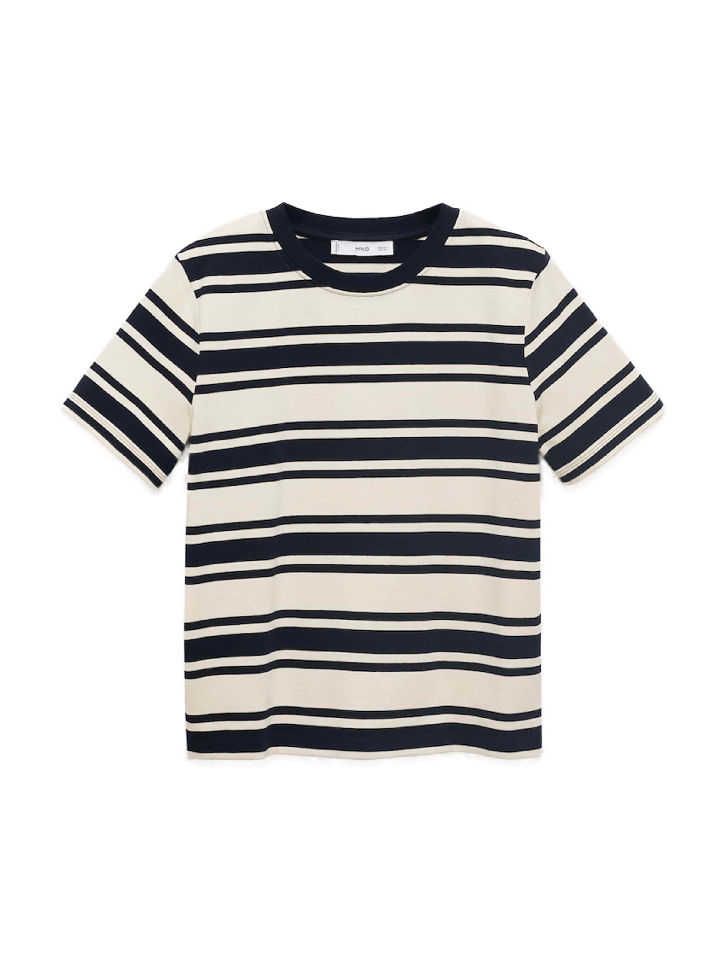 MANGO Shirt 'CONTRI-H' in Beige: front