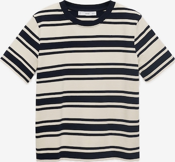 MANGO T-Shirt 'CONTRI-H' in Beige: Vorderseite