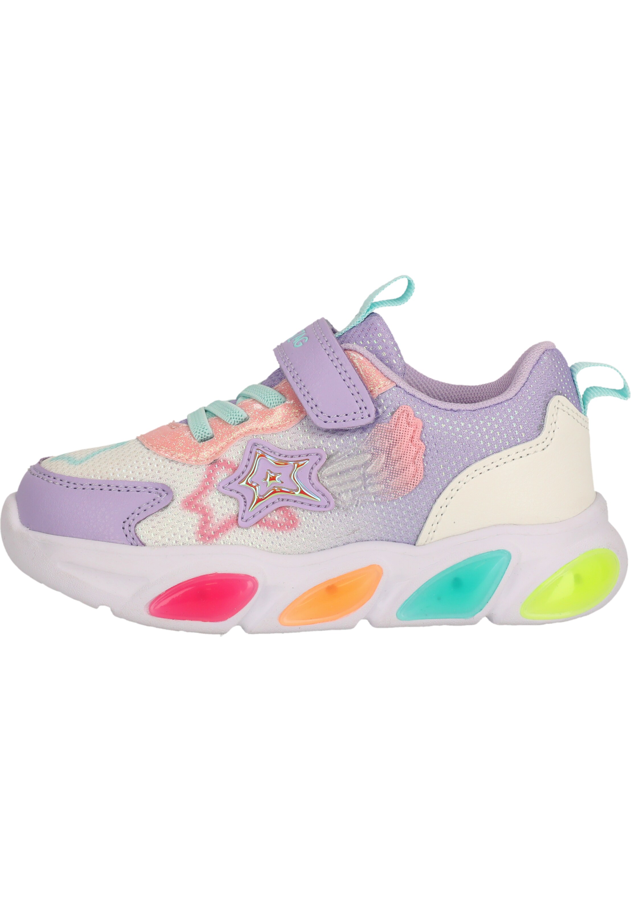 ZigZag Sneakers 'Fiora' in Purple