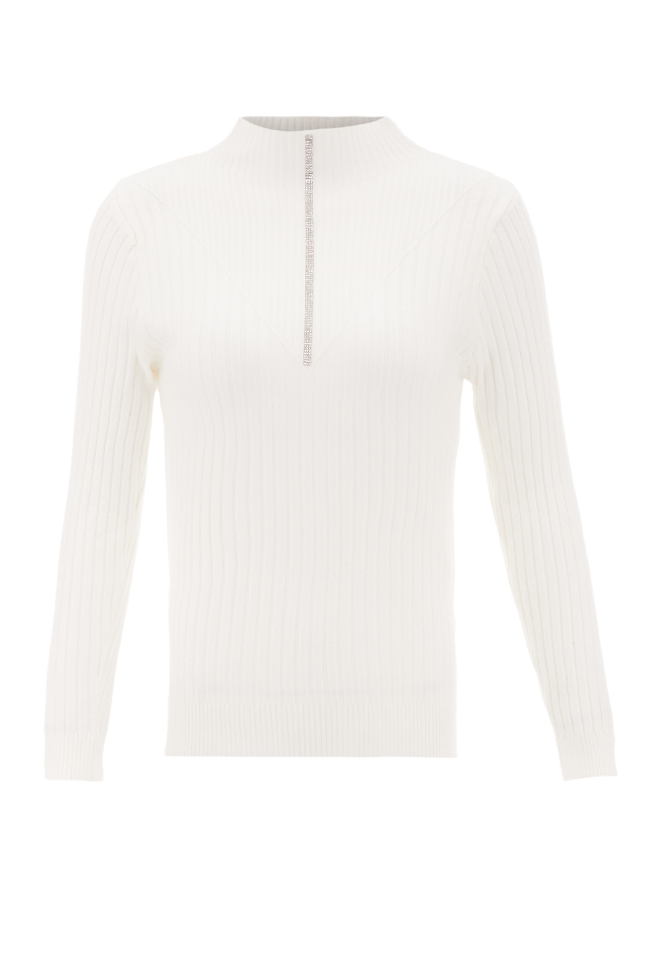 carato Sweater in White: front